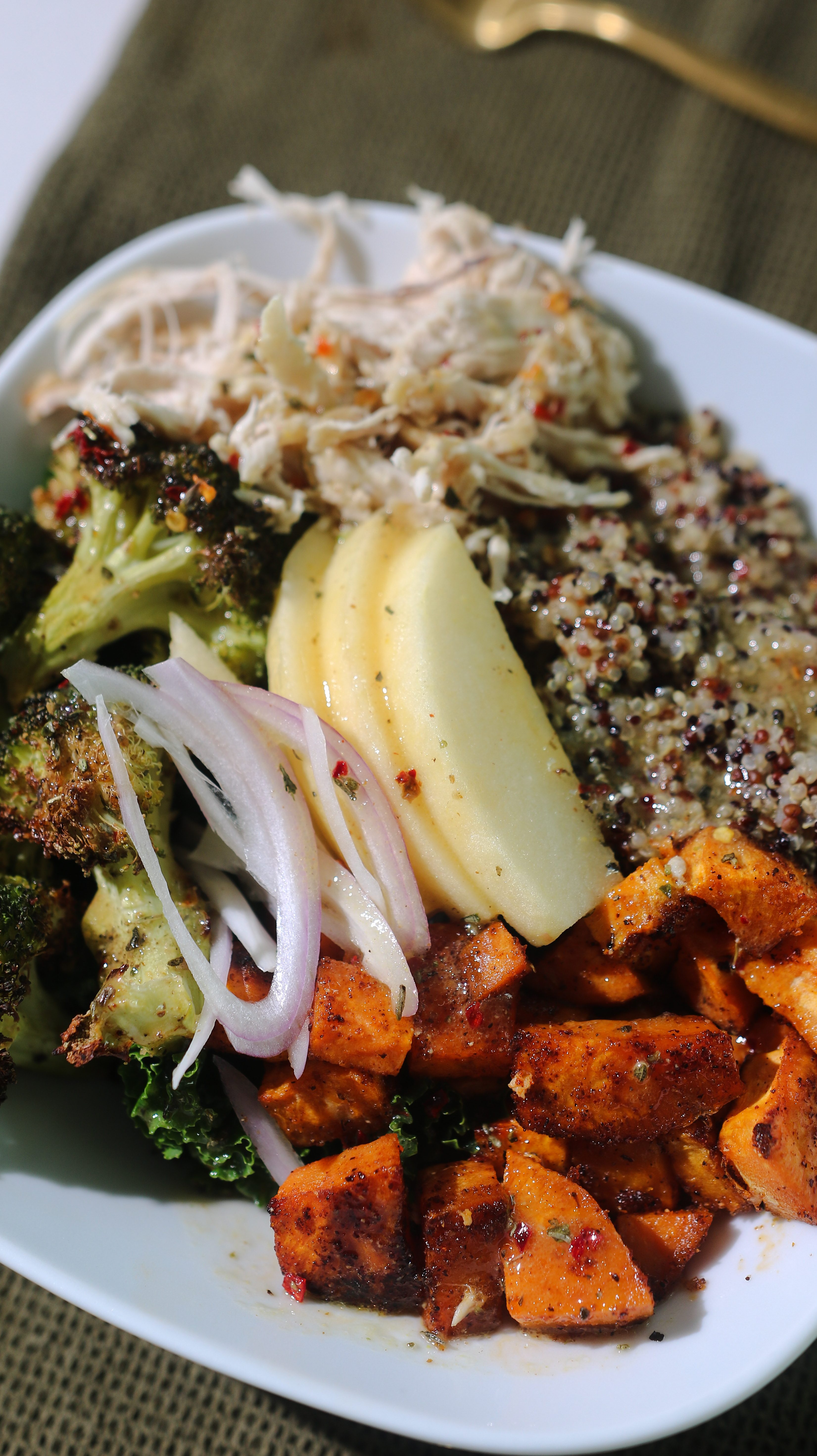 Loaded Kale and Quinoa Salad