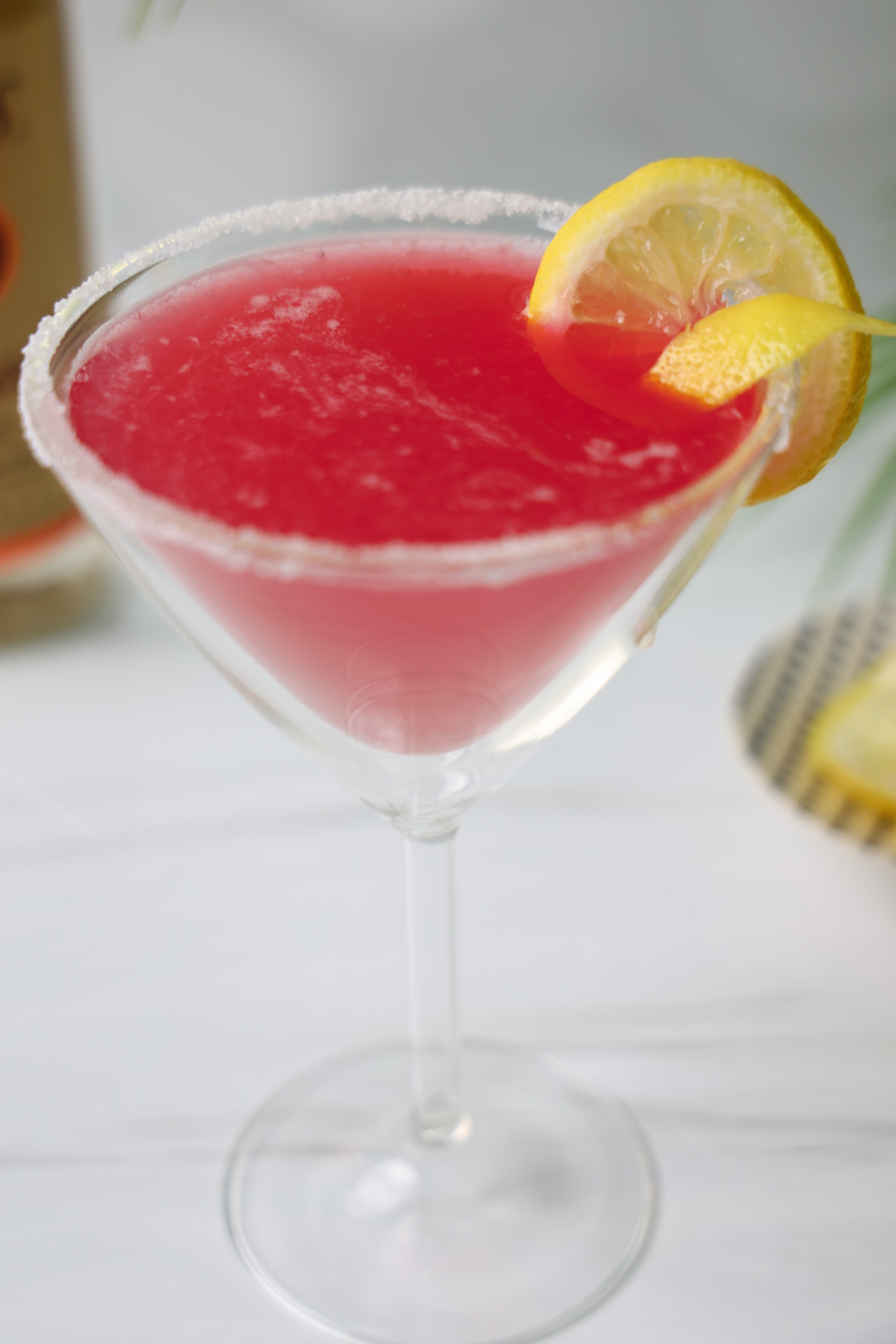Deep Raspberry Lemon Raspberry Lemon Drop - CookWithCi