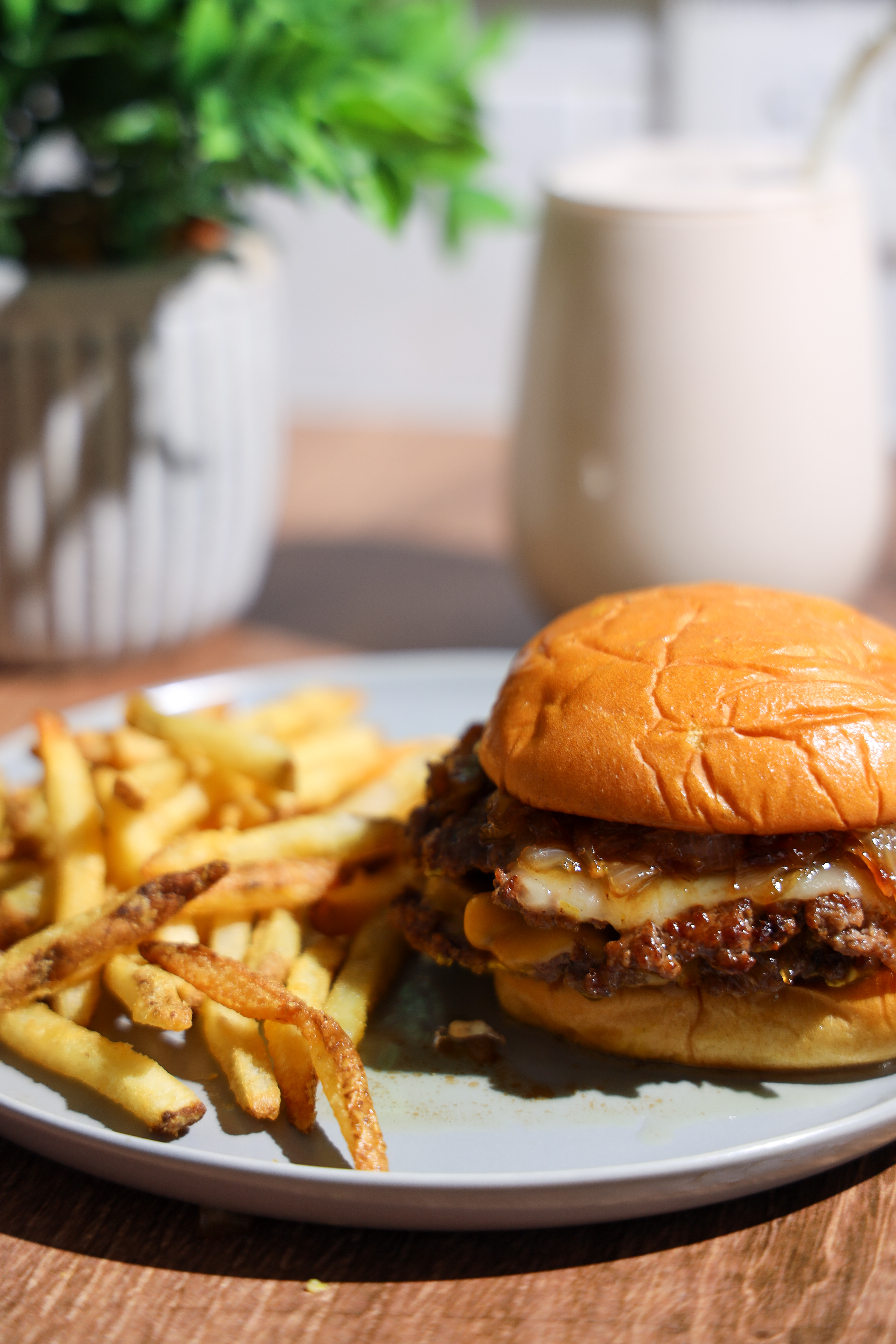 The BEST Cheesy Smashburger