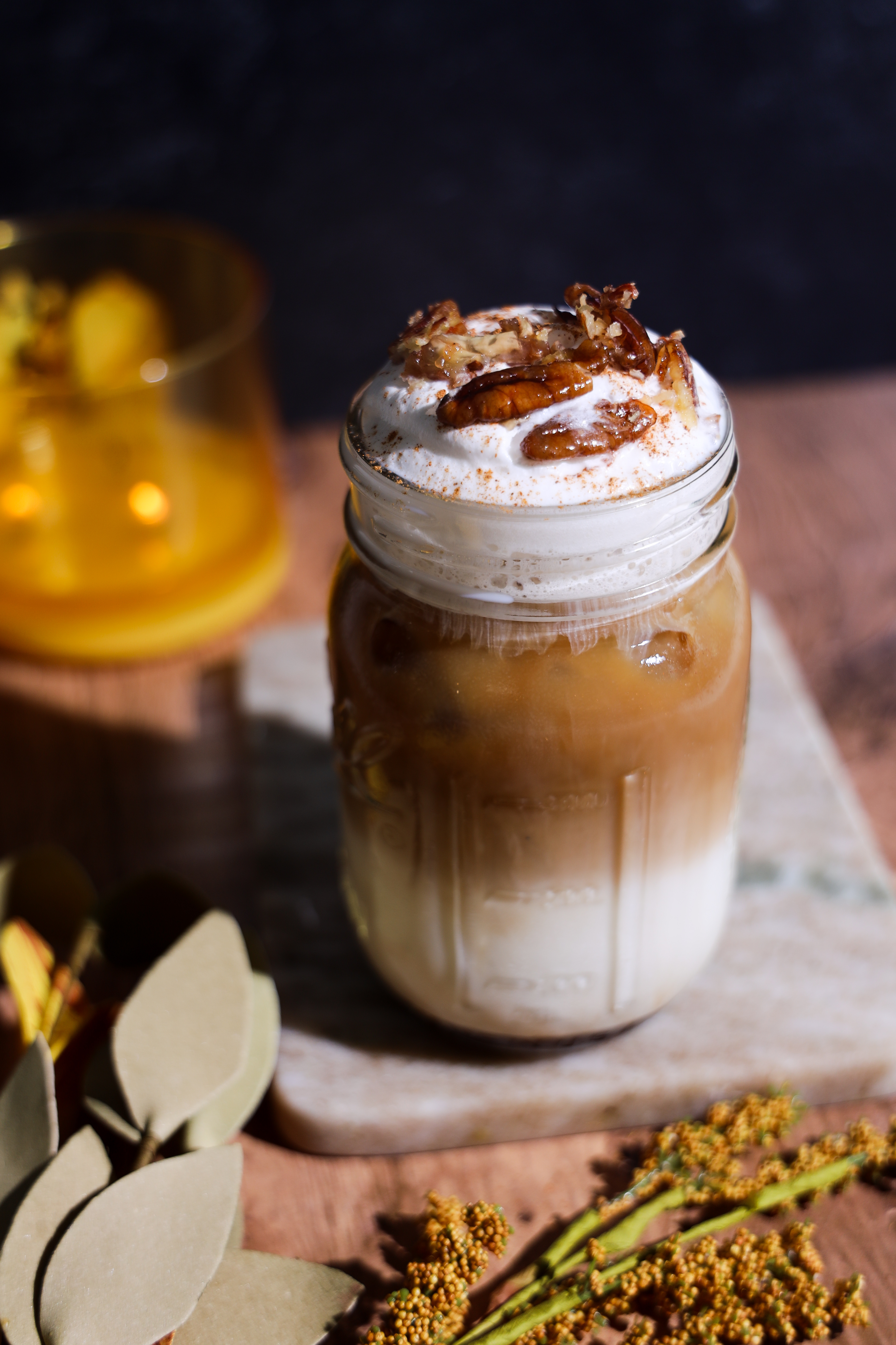 Delicious Butter Pecan Iced Latte Recipe