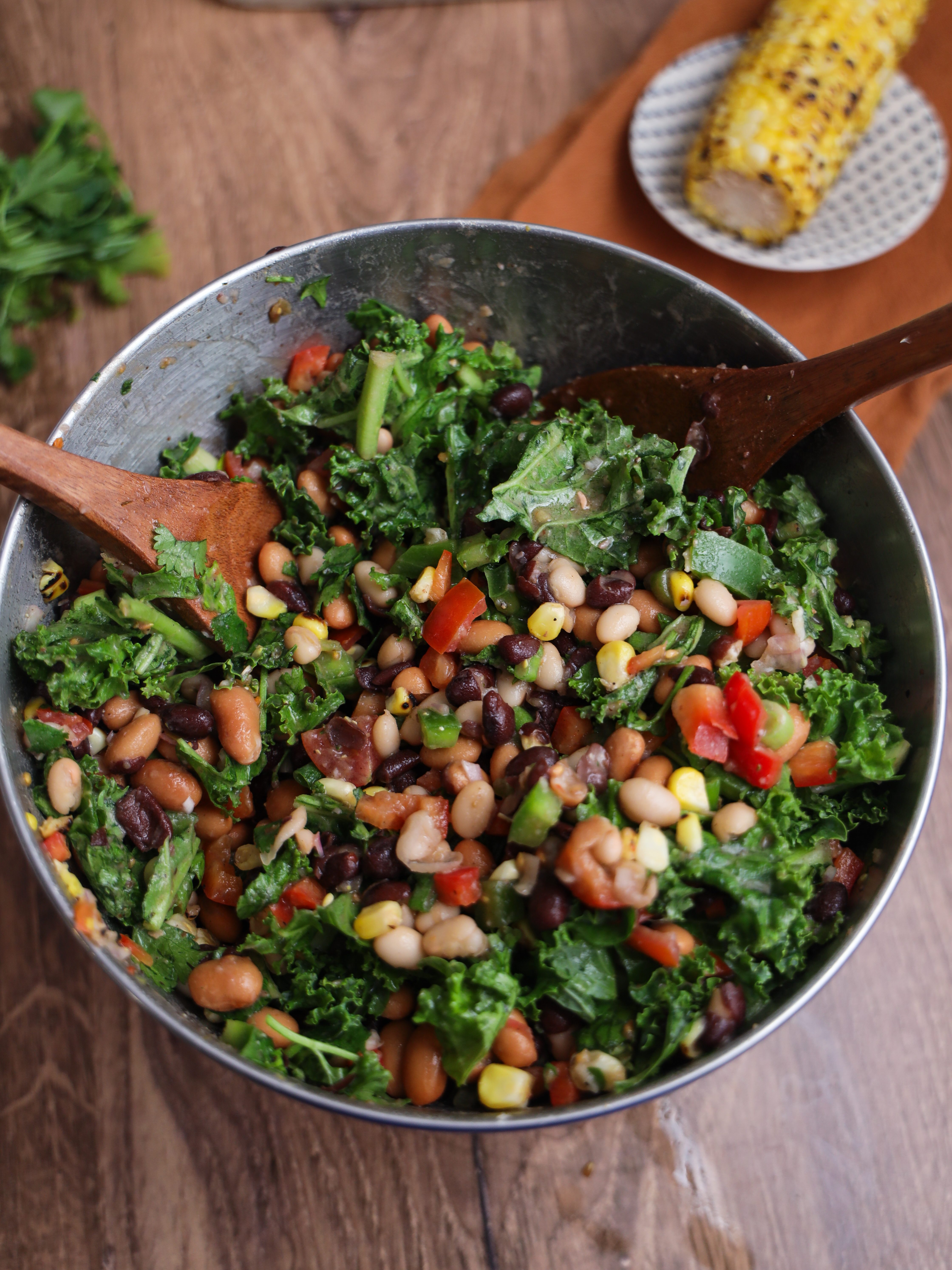 Loaded Caribbean Dense Bean Salad