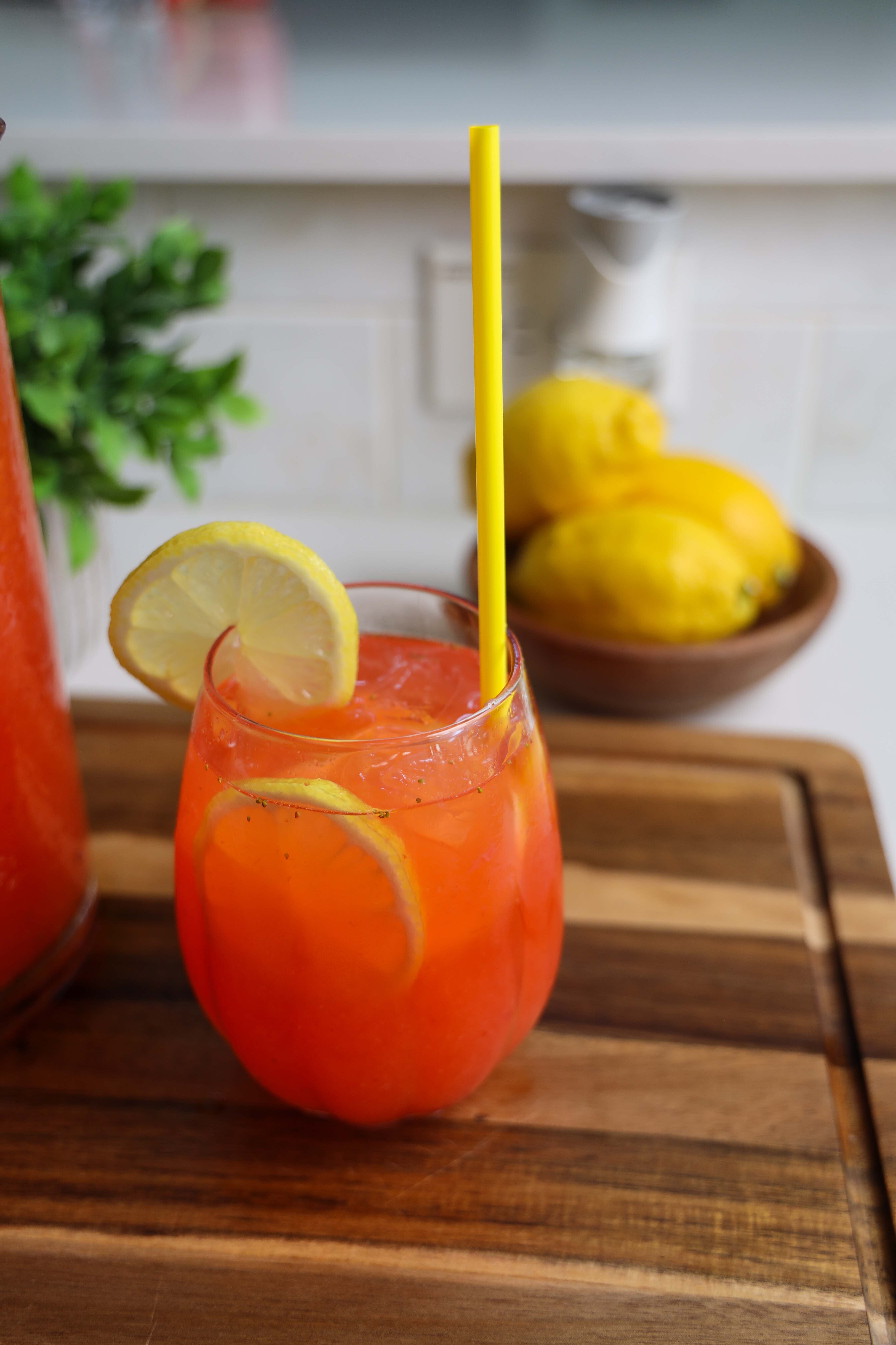 Homemade Strawberry Lemonade