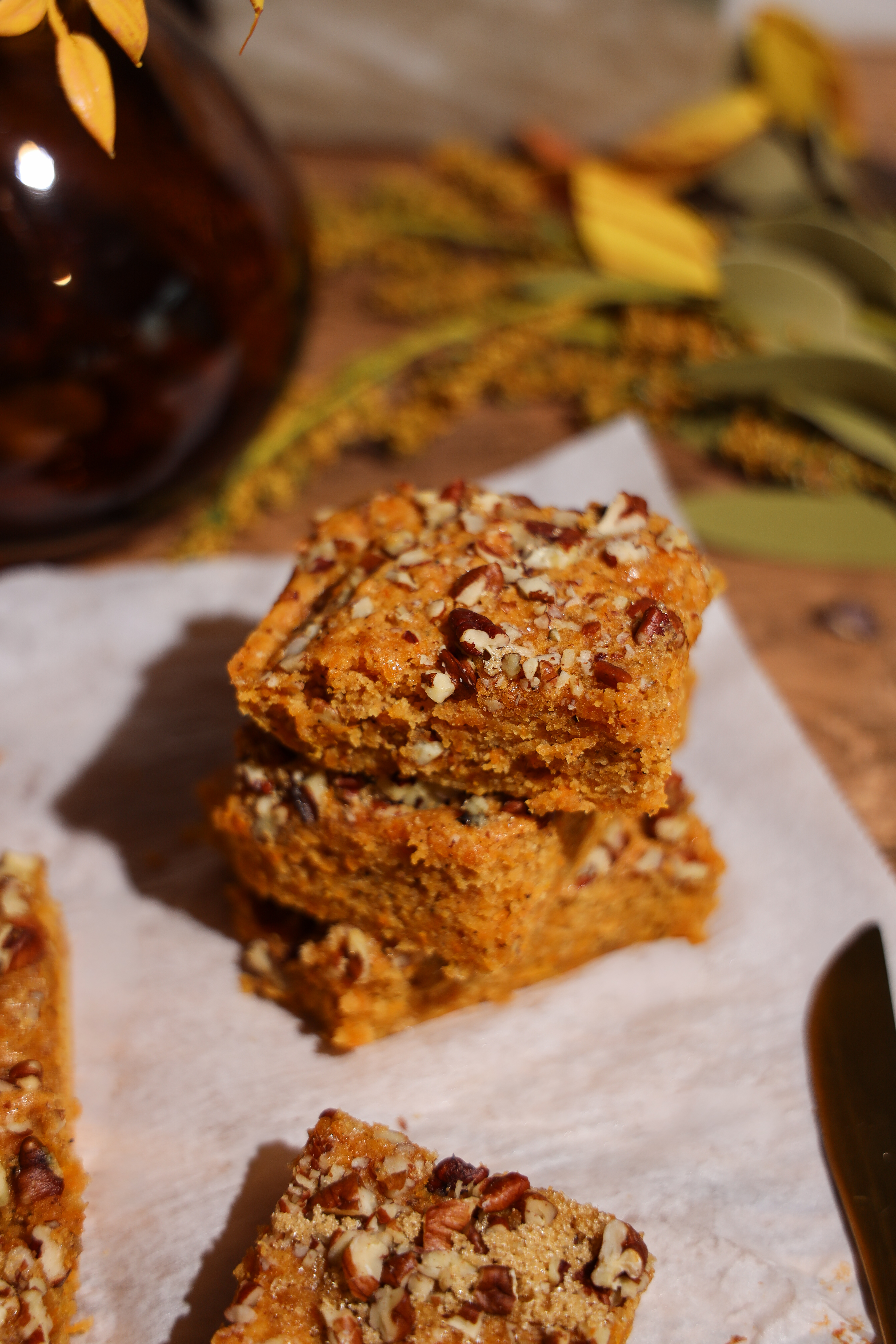 Melt-In-Your-Mouth Sweet Potato Blondies